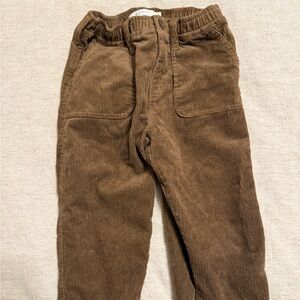 Colored Organics Brown Corduroy Kids Pants